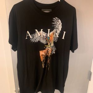 Amiri oversized graphic tee shirt